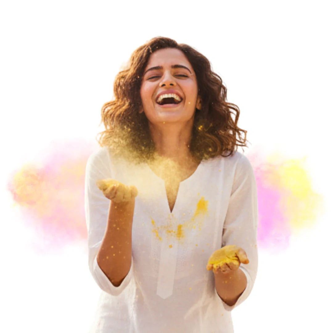 Invisible under White Kurta