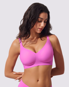 Amara – Fuschia Wireless Everyday Lift Bra