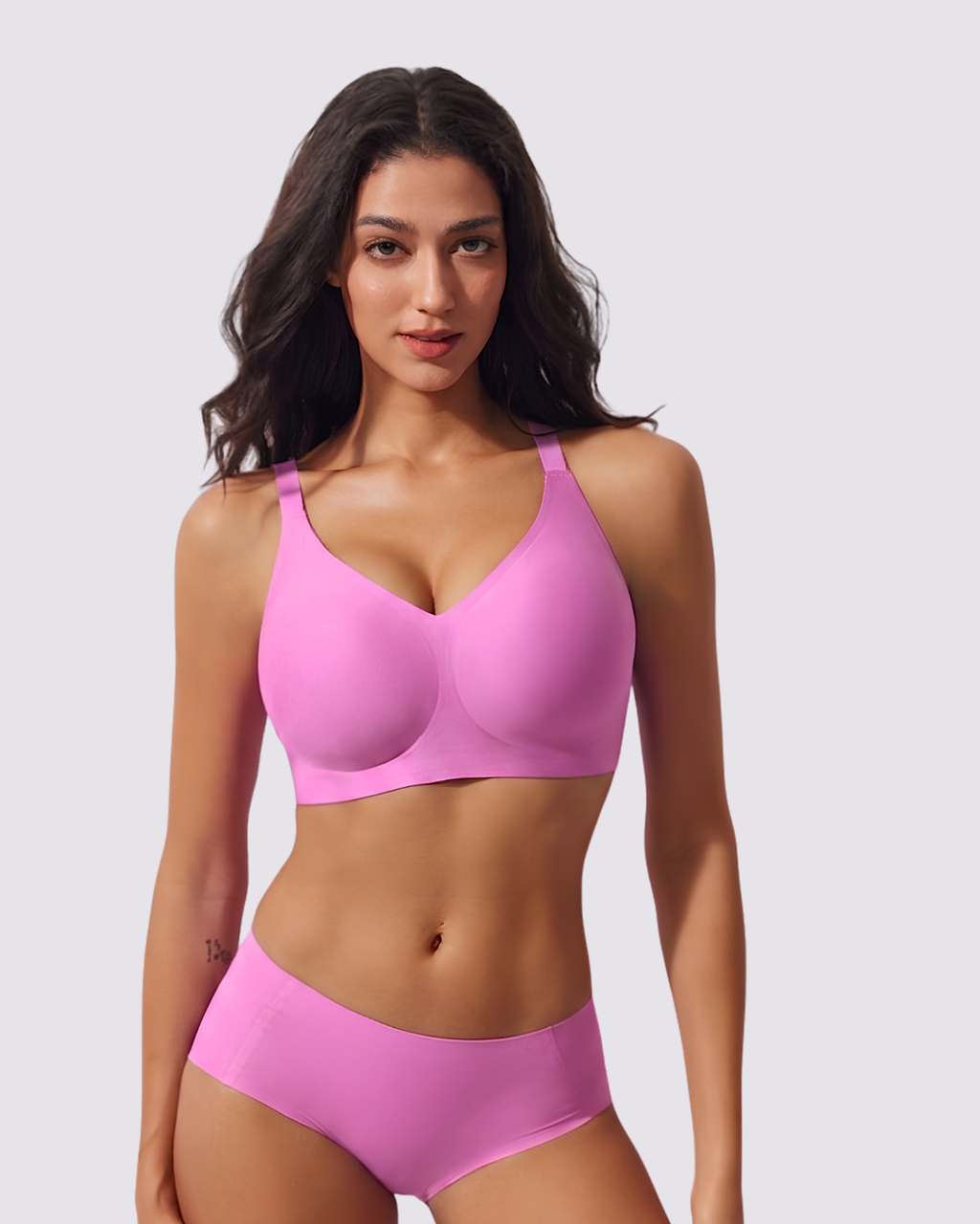 Amara – Fuschia Wireless Everyday Lift Bra