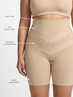 360 Sculpt - High-Waist Shapewear Shorts