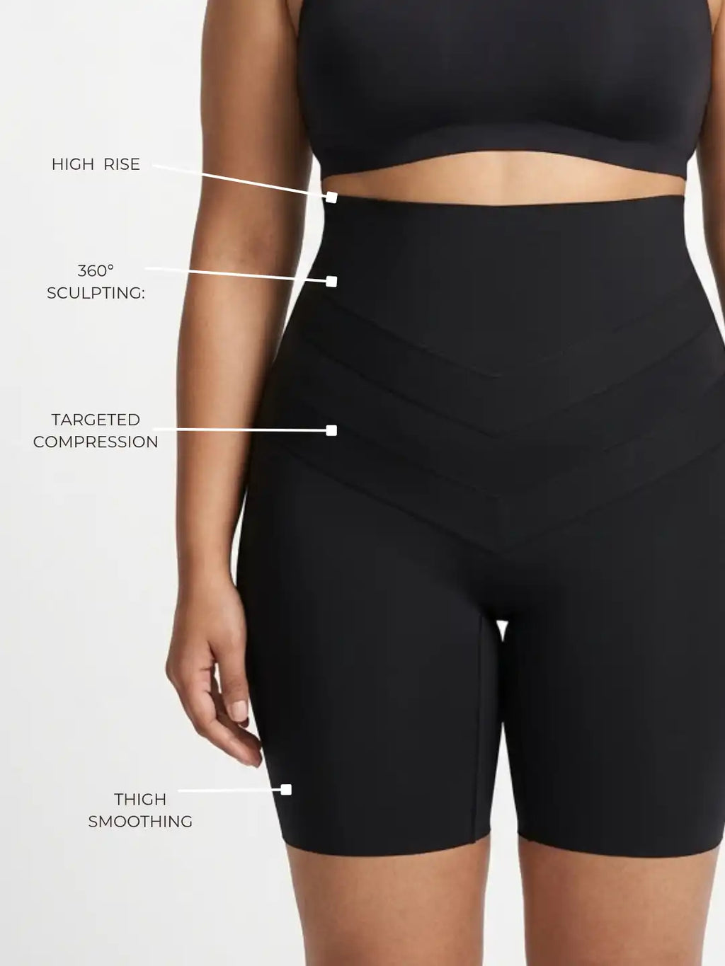 360 Sculpt - High-Waist Shapewear Shorts