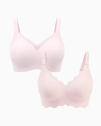 Pretty in Pink Bundle - Bello & Sofia Pink Seamless Wirefree Bras