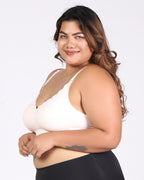 MamaEase Seamless Wirefree Padded Nursing Bra