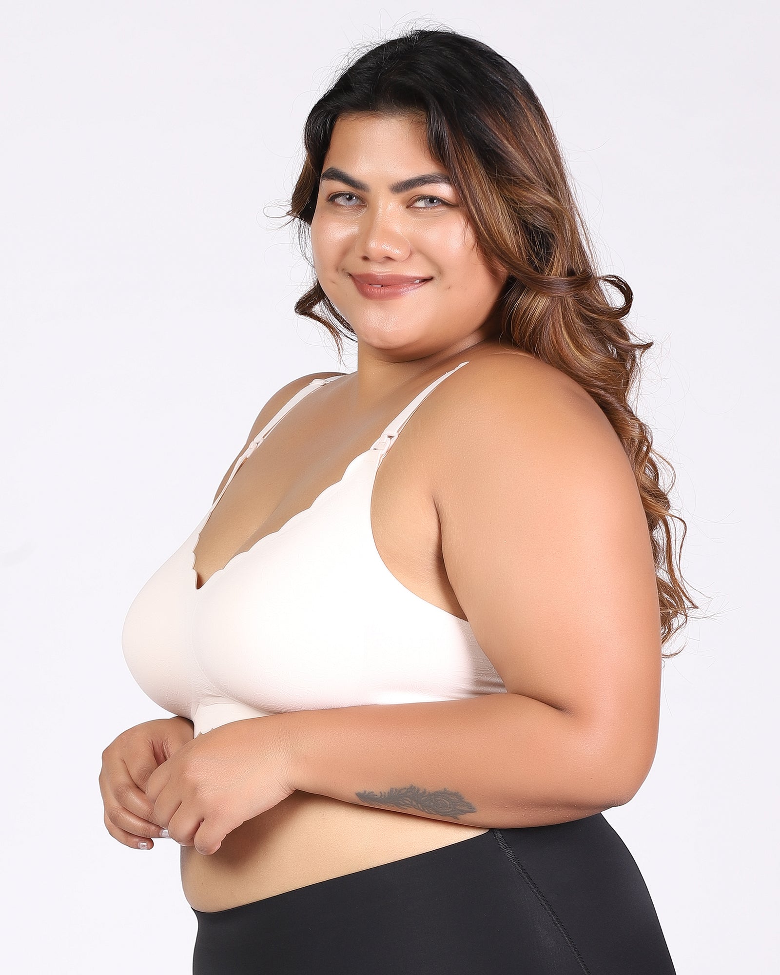 MamaEase Seamless Wirefree Padded Nursing Bra