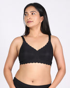 MamaEase Seamless Wirefree Padded Nursing Bra