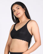 MamaEase Seamless Wirefree Padded Nursing Bra