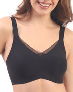 Bello – Wireless Black Bra for Everyday Comfort