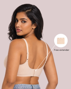 Emily – Seamless Wireless All Day Bra in Soft Pink