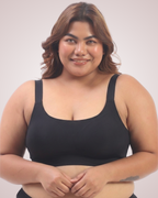 Luna – Wireless Full Coverage Everyday Bra in Black