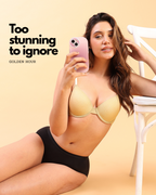 Golden Hour Festive Seamless Wired Bra