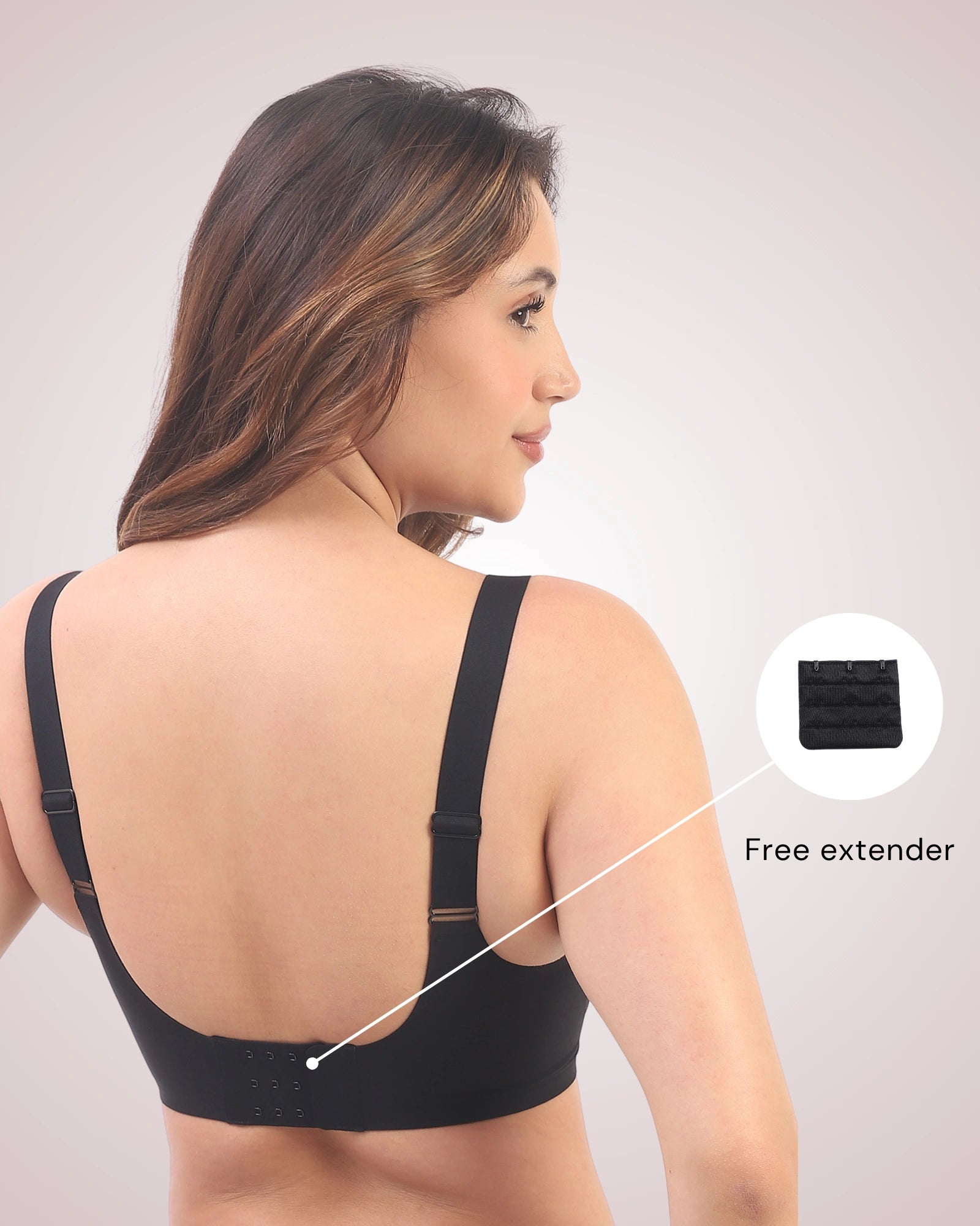 Bello – Wireless Black Bra for Everyday Comfort