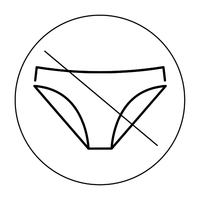 No visible panty line
