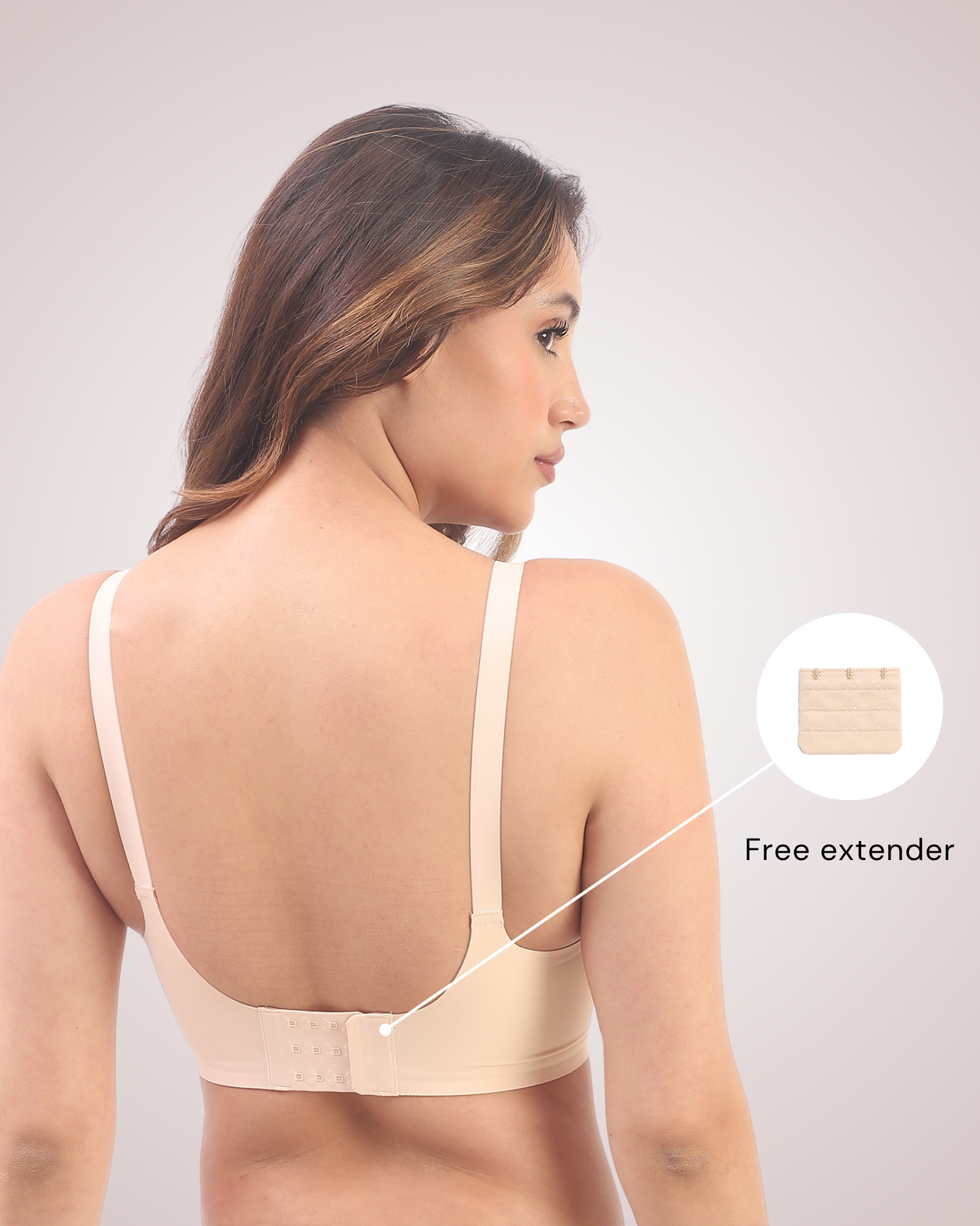 Vera – Beige Wireless Everyday Lift Bra