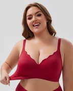 Celine – Red Seamless Wireless All Day Bra