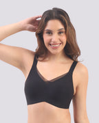 Bello – Wireless Black Bra for Everyday Comfort