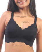 Sofia – Black Seamless Wireless All Day Bra