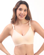 Everyday Neutrals Bundle - Vera & Luna Beige Seamless Wirefree Bras
