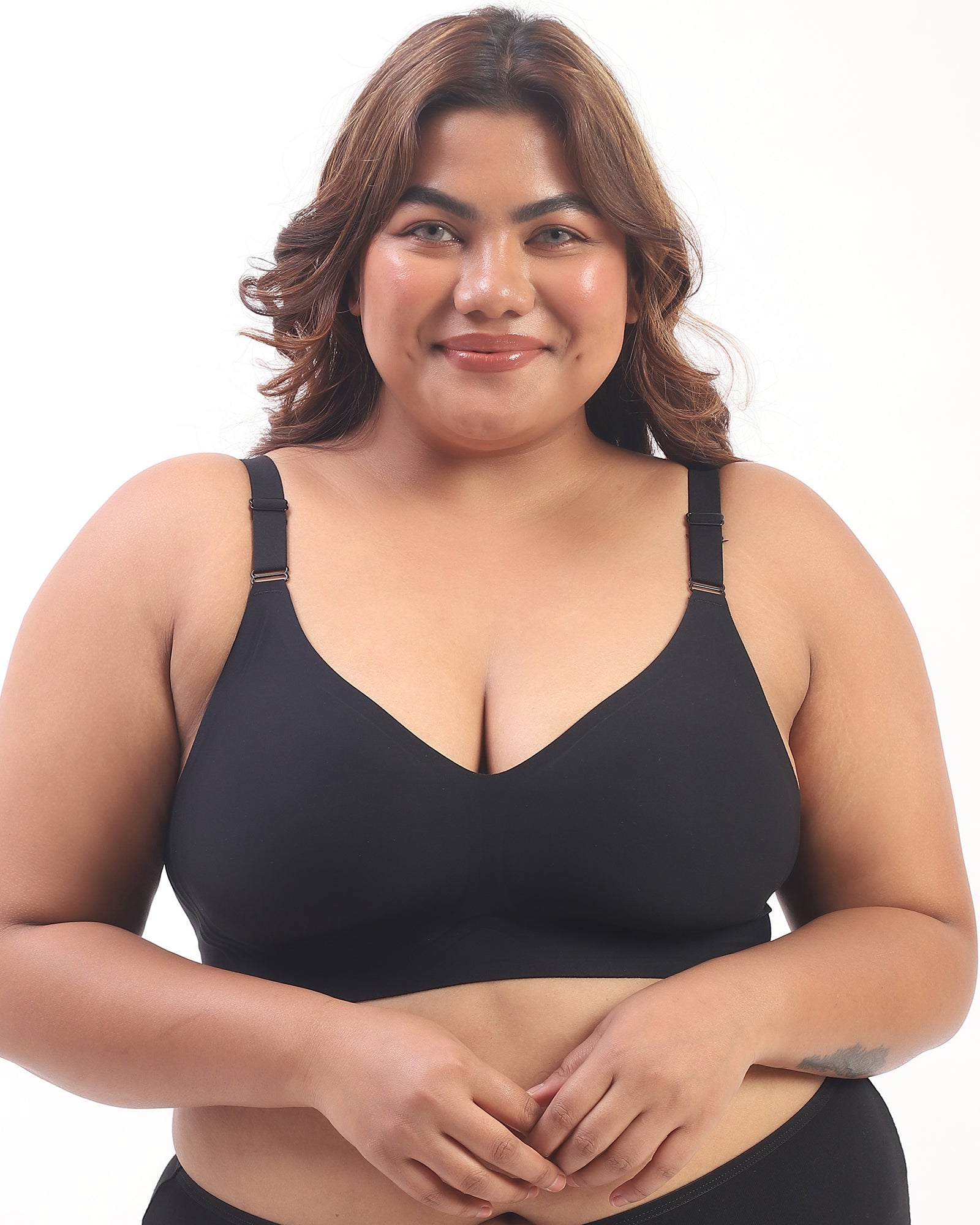 Vera – Black Wireless Everyday Lift Bra