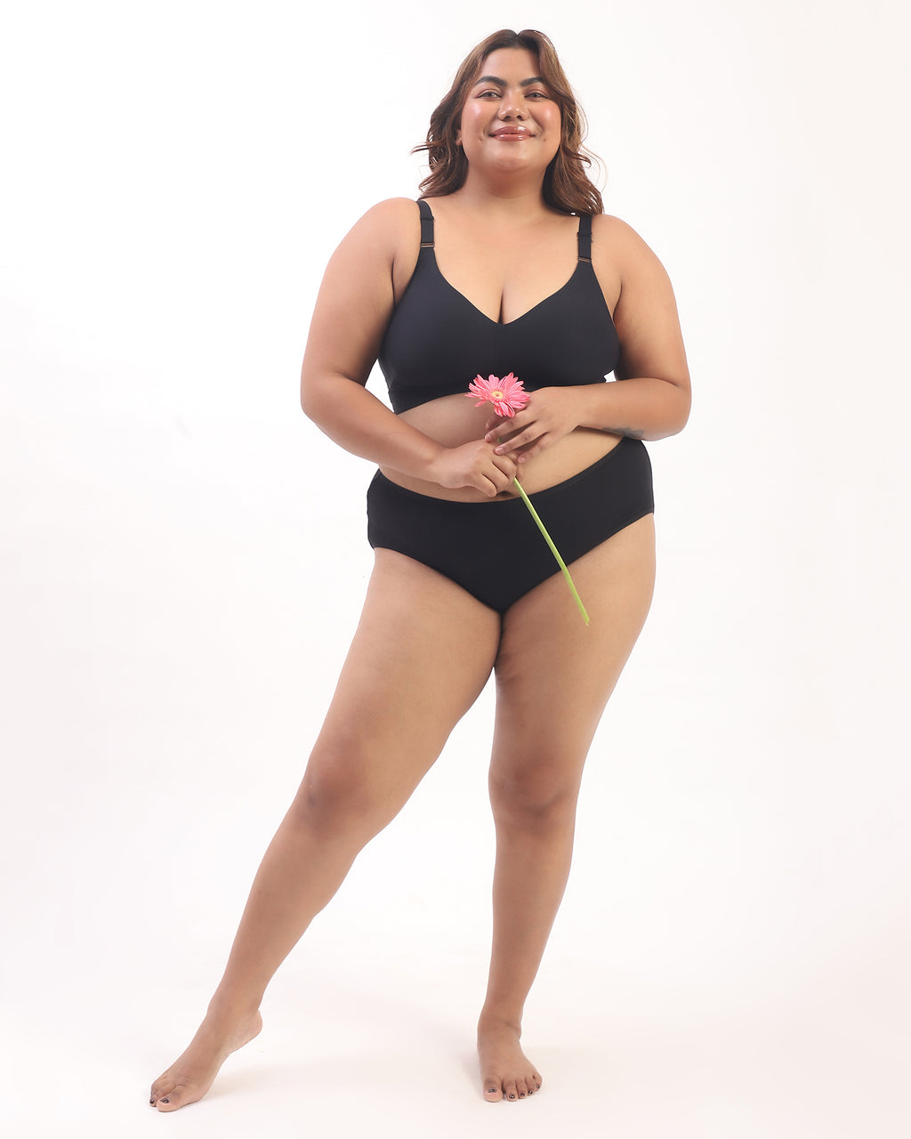 Vera – Black Wireless Everyday Lift Bra